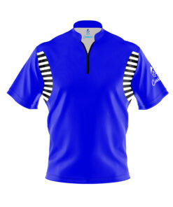 Plain Vintage Collection Blue S20BL CoolWick Bowling Jersey