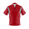Plain Vintage Collection Red S20R CoolWick Bowling Jersey