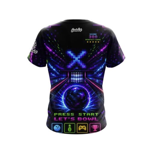 Game On CoolWick Bowling Jersey - Image 2