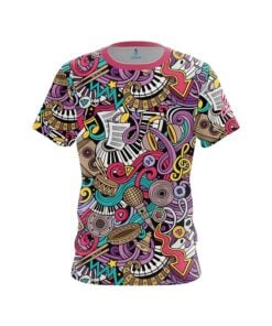 Music Groove CoolWick Bowling Jersey