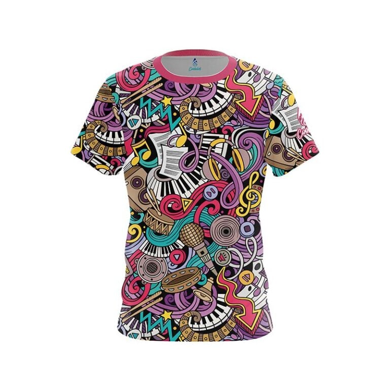 Music Groove CoolWick Bowling Jersey