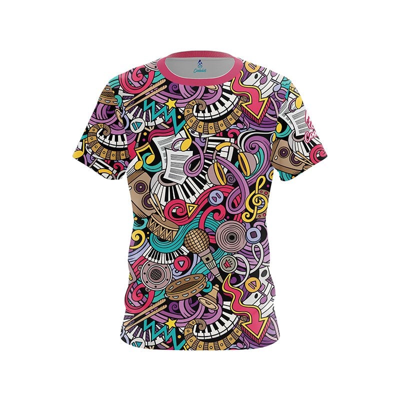 Music Groove CoolWick Bowling Jersey