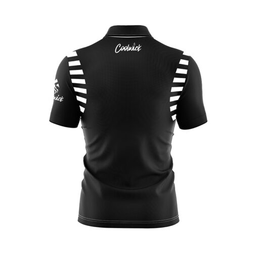 Vintage Collection Black S20B CoolWick Bowling Jersey Back