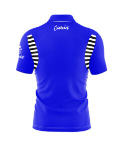 Vintage Collection Blue S20BL CoolWick Bowling Jersey Back