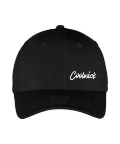 CoolWick CoolWick Six-Panel Twill Bowling Hat - Black