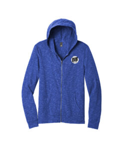 DV8 CoolWick Medal Full-Zip Bowling Hoodie - Deep Royal