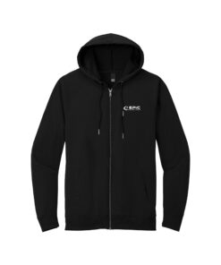 Epic CoolWick District Featherweight Full Zip Bowling Hoodie - Black