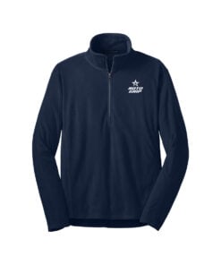 Roto Grip CoolWick Men's Microfleece 1/2-Zip Bowling Pullover - True Navy