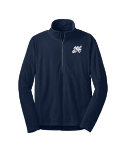 Swag CoolWick Men's Microfleece 1/2-Zip Bowling Pullover - True Navy