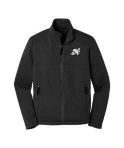 Swag CoolWick Men's Smooth Fleece Bowling Jacket - Black
