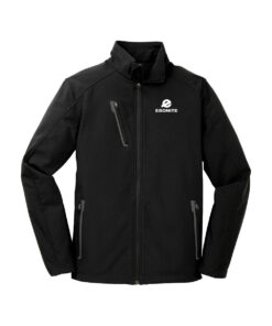 Ebonite CoolWick Men's Welded Soft Shell Bowling Jacket - Black