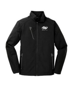 Motiv CoolWick Men's Welded Soft Shell Bowling Jacket - Black