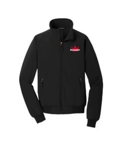 Brunswick CoolWick Soft Shell Bomber Bowling Jacket - Black