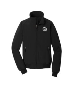 DV8 CoolWick Soft Shell Bomber Bowling Jacket - Black