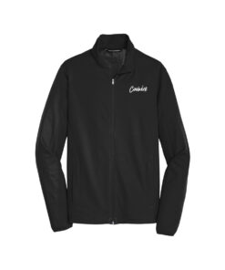CoolWick CoolWick Men's Active Soft Shell Bowling Jacket - Deep Black