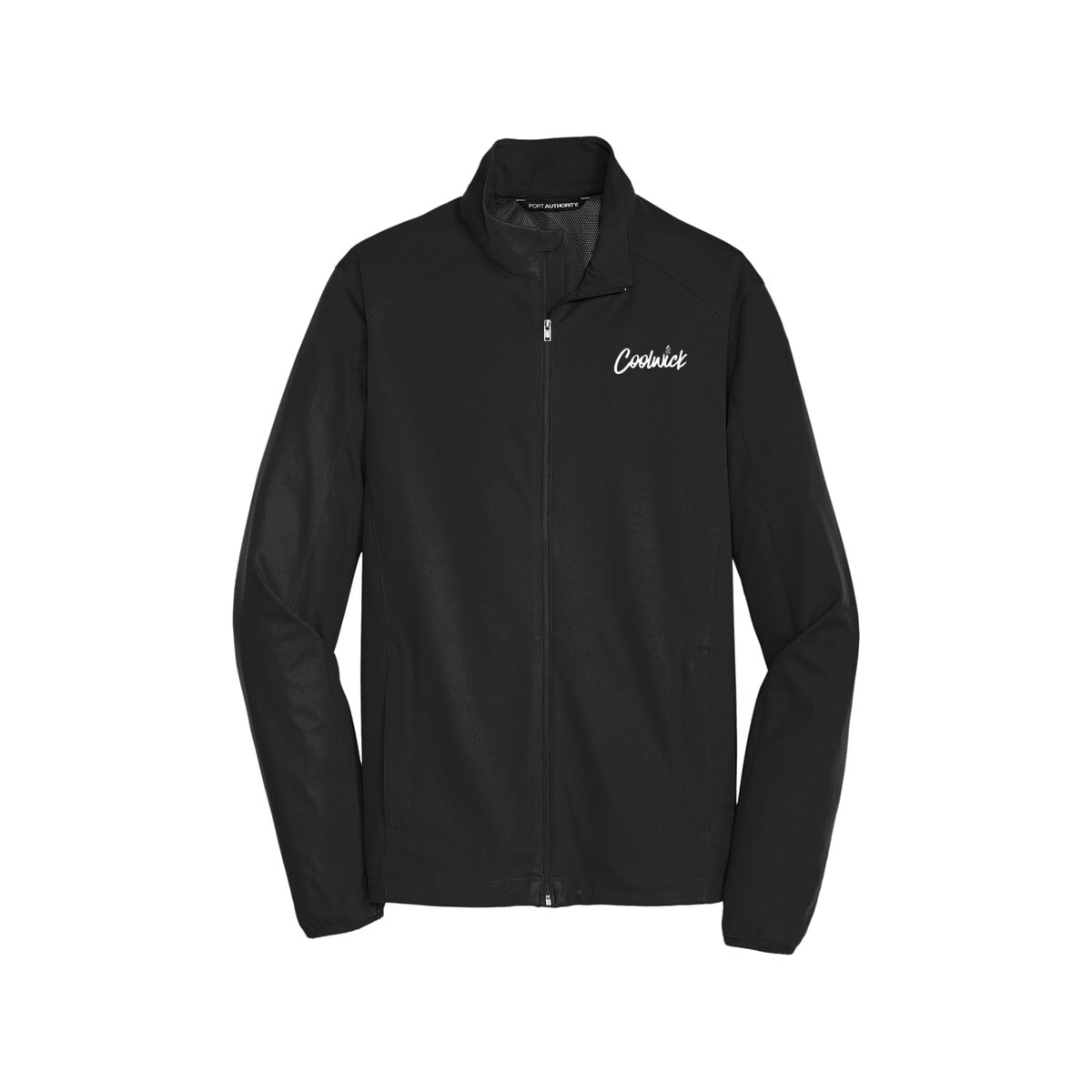 CoolWick CoolWick Men's Active Soft Shell Bowling Jacket - Deep Black