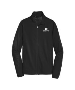 Ebonite CoolWick Men's Active Soft Shell Bowling Jacket - Deep Black
