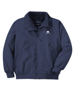 Belmo CoolWick Challenger Bowling Jacket - True Navy/True Navy
