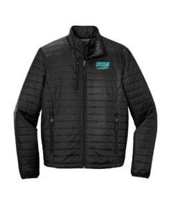 Storm CoolWick Men's Packable Puffy Bowling Jacket - Deep Black