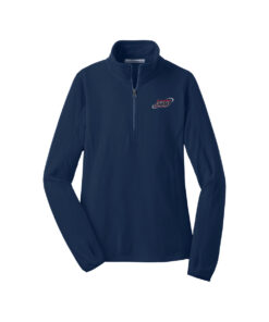 Columbia 300 CoolWick Women's Microfleece 1/2-Zip Bowling Pullover - True Navy