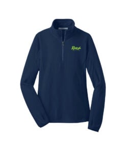 Radical CoolWick Women's Microfleece 1/2-Zip Bowling Pullover - True Navy