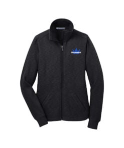 Brunswick CoolWick Women's Slub Fleece Bowling Jacket - Black