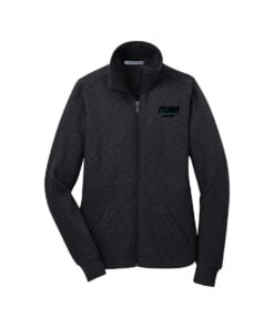 Storm CoolWick Women's Slub Fleece Bowling Jacket - Black