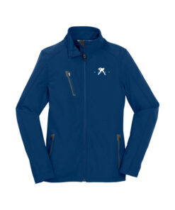 Belmo CoolWick Women's Welded Soft Shell Bowling Jacket - Estate Blue