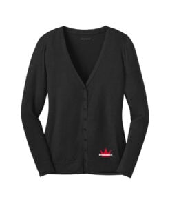 Brunswick CoolWick Women's Concept Bowling Cardigan - Black