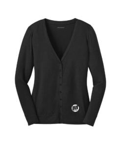 DV8 CoolWick Women's Concept Bowling Cardigan - Black
