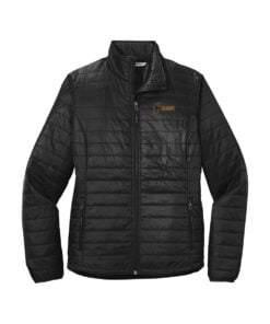 Hammer CoolWick Women's Packable Puffy Bowling Jacket - Deep Black