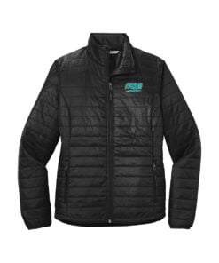 Storm CoolWick Women's Packable Puffy Bowling Jacket - Deep Black