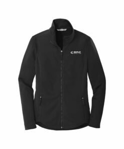 Epic CoolWick Women's Smooth Fleece Bowling Jacket - Black