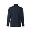 CoolWick Colorblock Quarter-Zip Bowling Pullover - Dark Navy/Dark Charcoal (back)