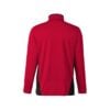 CoolWick Colorblock Quarter-Zip Bowling Pullover - Red/Black (back)