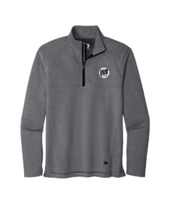 DV8 CoolWick Men's OGIO Transition 1/4-Zip Bowling Pullover - Blacktop Heather