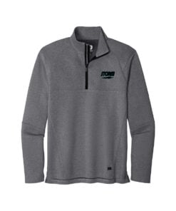 Storm CoolWick Men's OGIO Transition 1/4-Zip Bowling Pullover - Blacktop Heather