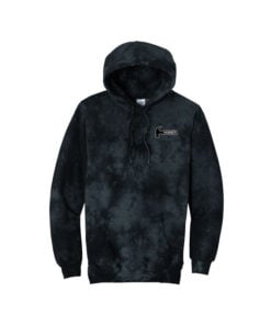 Hammer CoolWick Men's Crystal Tie Dye Bowling Hoodie - Black