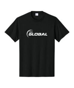 900 Global CoolWick Men's Tall Bowling T-Shirt - Jet Black
