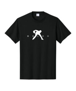 Belmo CoolWick Men's Tall Bowling T-Shirt - Jet Black
