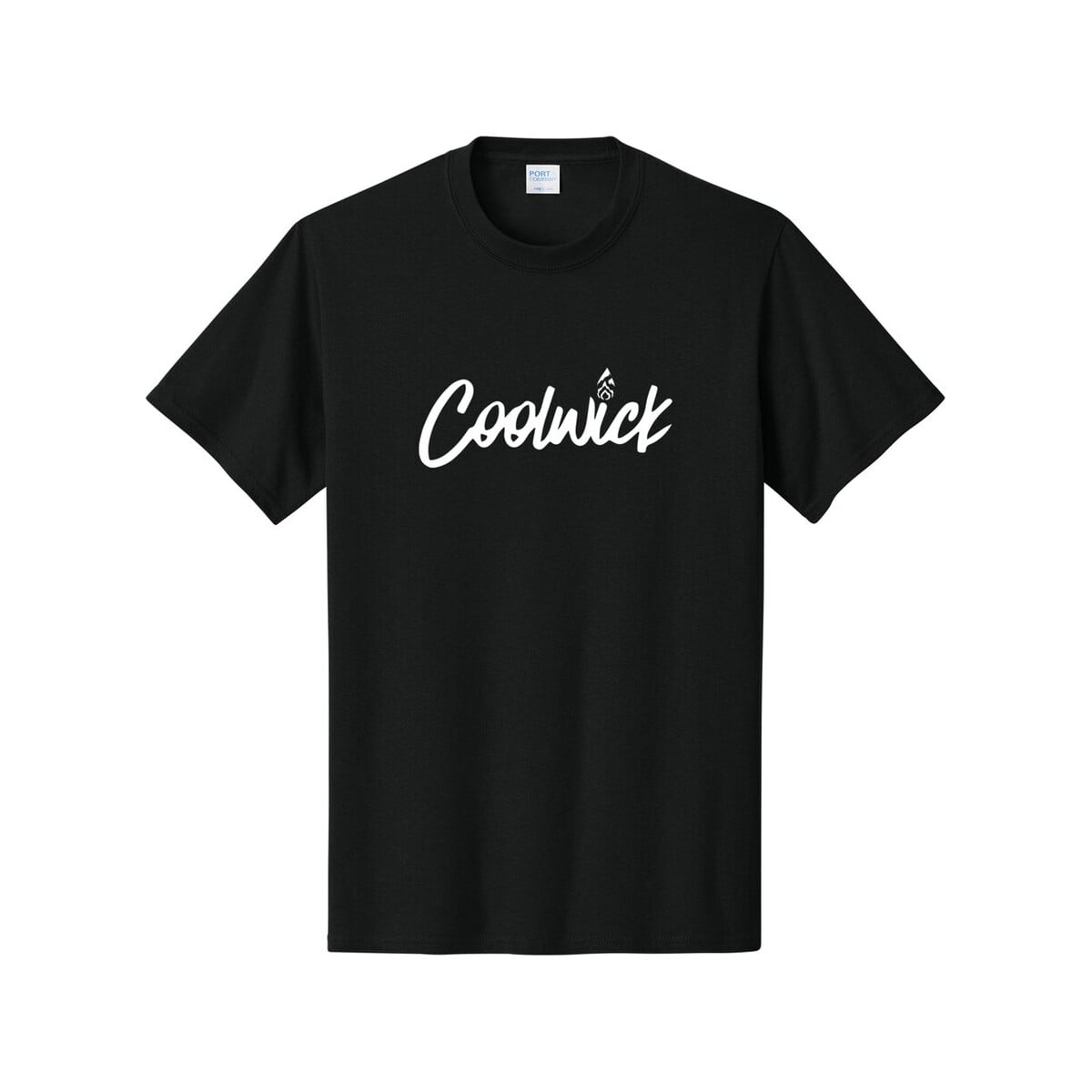 CoolWick CoolWick Men's Tall Bowling T-Shirt - Jet Black