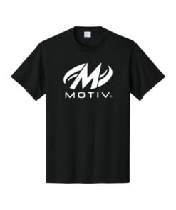 Motiv CoolWick Men's Tall Bowling T-Shirt - Jet Black