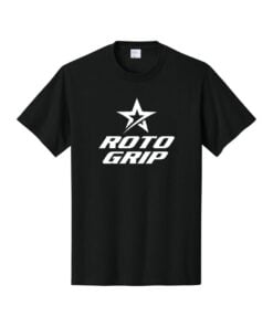 Roto Grip CoolWick Men's Tall Bowling T-Shirt - Jet Black