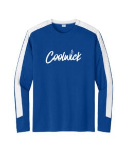 CoolWick CoolWick Men's Competitor United Bowling Tee - True Royal/White