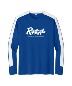 Radical CoolWick Men's Competitor United Bowling Tee - True Royal/White