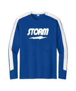 Storm CoolWick Men's Competitor United Bowling Tee - True Royal/White