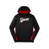 Black/Deep Red