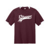 Maroon/White