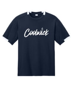 CoolWick CoolWick Men's Club Bowling Dri-Fit - True Navy/White