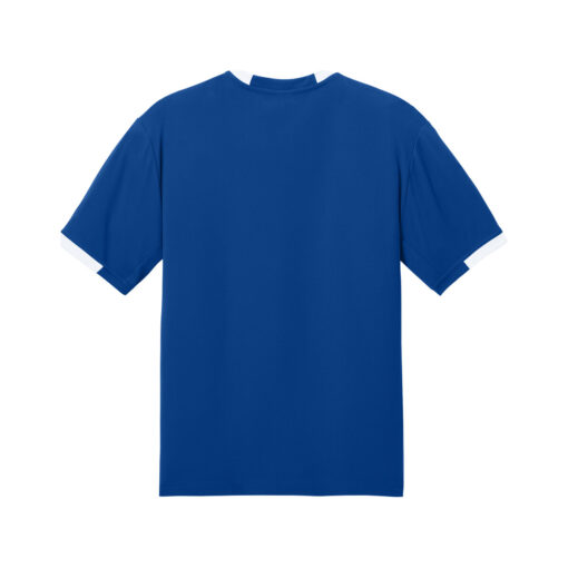 CoolWick Men's Club Bowling Dri-Fit back - True Royal/White